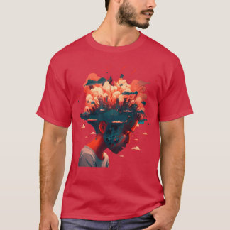 T-shirt La tête de ville vintage