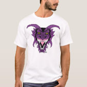 T-shirt La tête du dragon pourpre (Devant)
