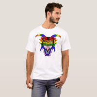 La tête du grand dragon de fierté