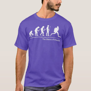T-shirt La théorie de l'évolution de la plongée sous-marin