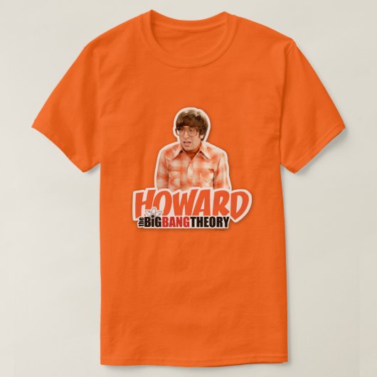 T-shirt La théorie du Big Bang | Howard (Design devant)