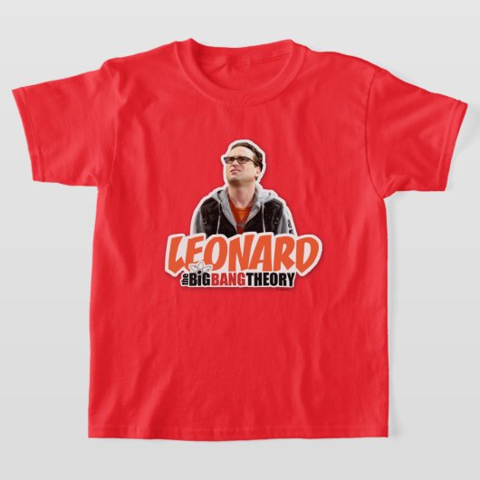 T-shirt La théorie du Big Bang | Leonard (Poser)