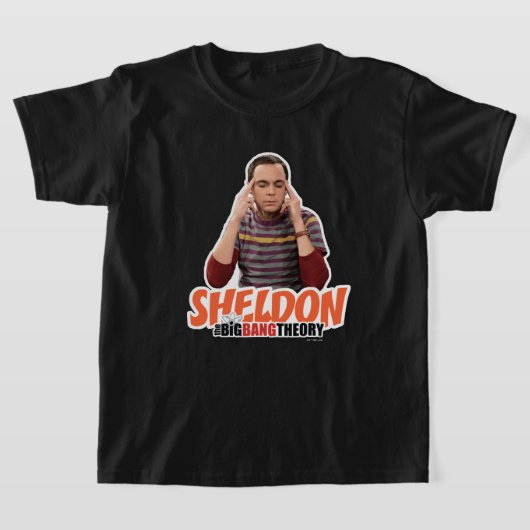T-shirt La théorie du Big Bang | Sheldon (Poser)