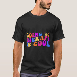 T-shirt La thérapie est la santé mentale Cool sensibilisat