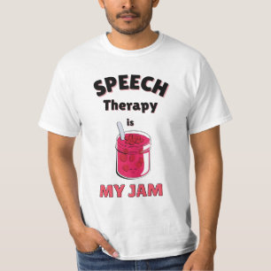 T-shirt La thérapie vocale est ma confiture