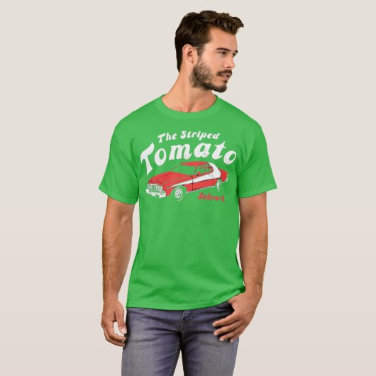 T-shirt La tomate rayée (Devant entier)