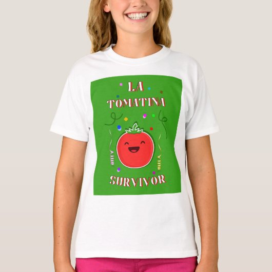 T-shirt La Tomatina Bunol Célébration Valence cadeau Espag (Devant)