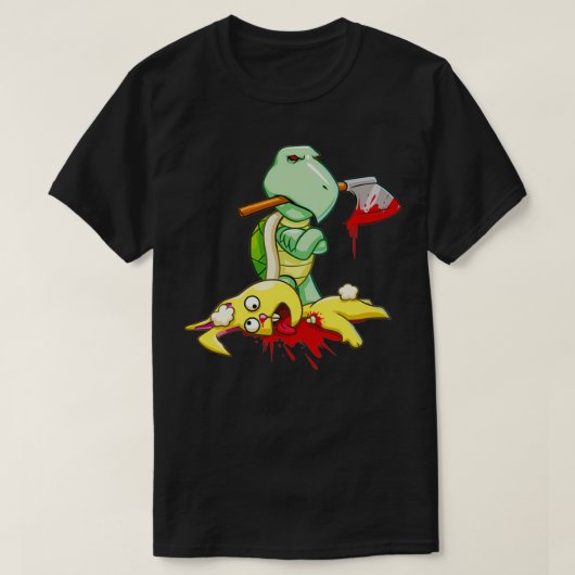 T-SHIRT LA TORTOISE ET LE LIT (Design devant)