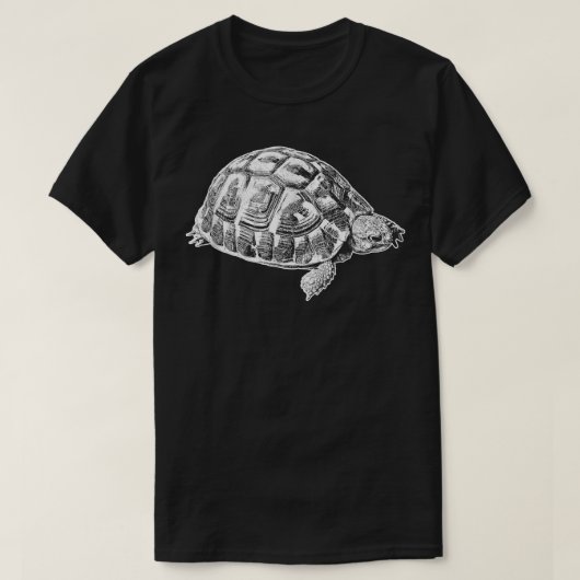 T-shirt La Tortue d'Hermann  (Design devant)