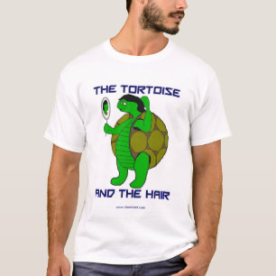 T-shirt La tortue et les cheveux plus la taille