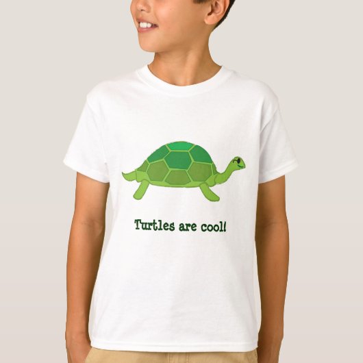 T-shirt La tortue fraîche, tortues sont fraîche ! (Devant)