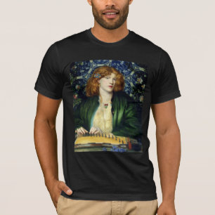 T-shirt La tour bleue (par Dante Gabriel Rossetti)