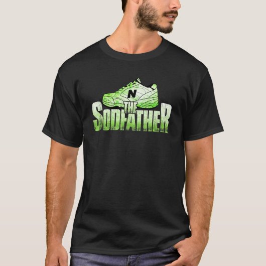 T-shirt La tour de gazon du Parrain de Sodfather (Devant)