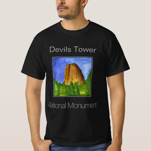 T-shirt La tour Devils, monument national (Devant)