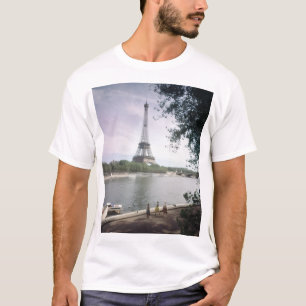 T-shirt La Tour Eiffel. Paris, vers 1960.