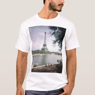 T-shirt La Tour Eiffel. Paris, vers 1960.