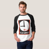 T-shirt LA Tuesdays Baseball Tee - Unisex (Devant entier)