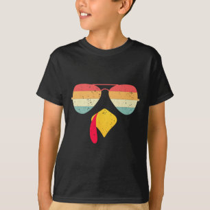 T-shirt La Turquie cool Face Aux Sungles Drôle Thanksgivin
