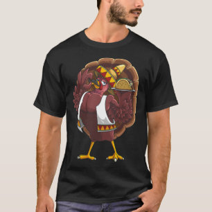 T-shirt La Turquie cool Mexicaine Servant Des Tacos Drôle 