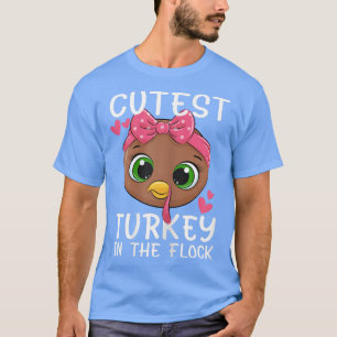 T-shirt La Turquie La Plus Casse Dans L'Horloge Thanksgivi