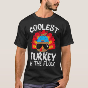T-shirt La Turquie la plus froide Pèlerin Gobble Thanksgiv