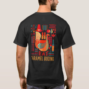T-shirt La Turquie Mange Caramel Budino Thanksgiving Confo