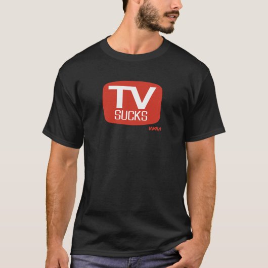 T-SHIRT LA TV SUCE (Devant)