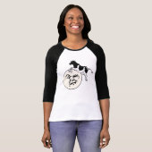 T-shirt la vache sautée au-dessus de la lune (Devant entier)