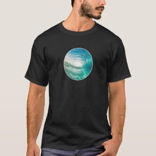 T-shirt La vague est parfaite pour le surf tube pipe vague