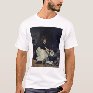 T-shirt La vaisselle de domestique de cuisine