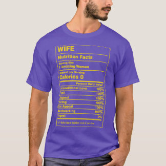 T-shirt La valeur nutritive femme