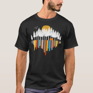 T-shirt La Vallée De La Nature Rétro