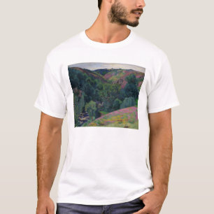 T-shirt La vallée du Sedelle, 1897 (huile sur la toile)