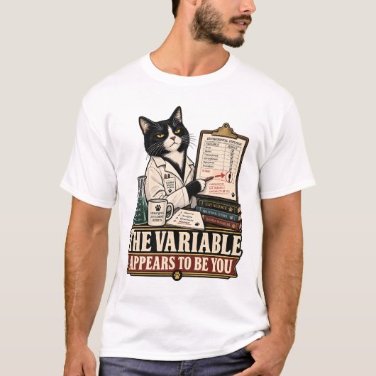 T-SHIRT LA VARIABLE SEMBLE ÊTRE VOUS (Devant)