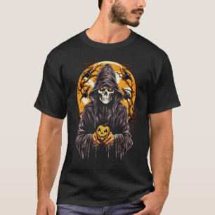 T-shirt La veille de toutes les hirondelles d'un squelette