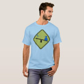 T-shirt La vengeance du gros type (Devant entier)