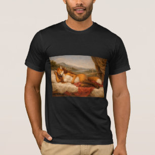 T-shirt la vénus endormie au corps velu