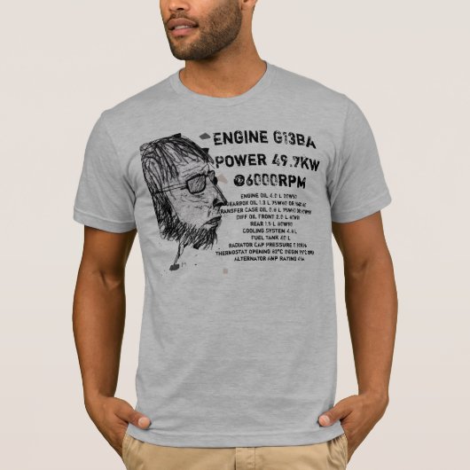 T-shirt La vérité des samouraïs de suzuki (Devant)