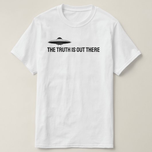 T-shirt La vérité est là-bas. (Design devant)
