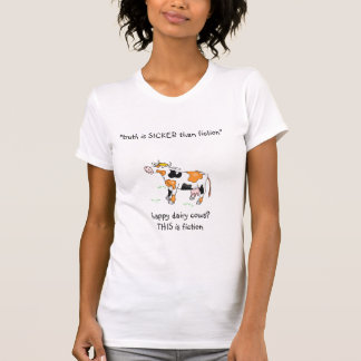 T-shirt la vérité est plus en difficulté que la fiction -
