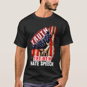 T-shirt La vérité Le nouveau discours de haine La justesse