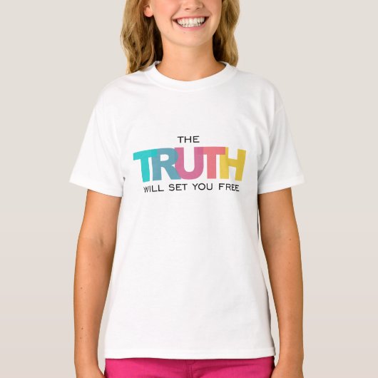 T-shirt La Vérité vous libérera (Devant)