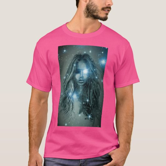 T-shirt La version céleste du Pleiadien (Devant)