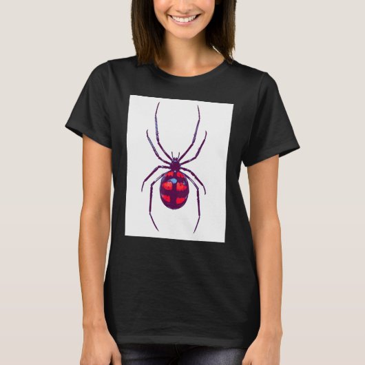 T-shirt La veuve noire (Devant)