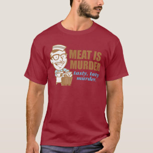T-shirt La viande est meurtre