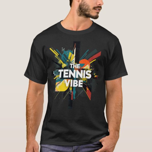 T-Shirt La Vibration Tennis (Devant)