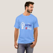 T-shirt La vice-présidente Kamala Harris Future est une fe (Devant entier)