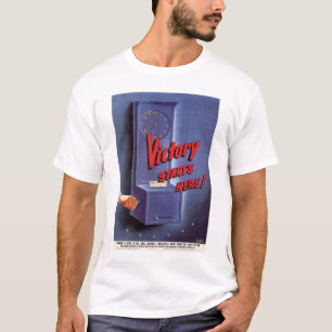 T-shirt La Victoire Commence Ici !