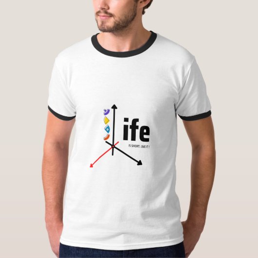 T-shirt La vie (Devant)