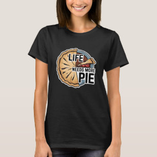 T-shirt La vie a besoin de plus de gâteau